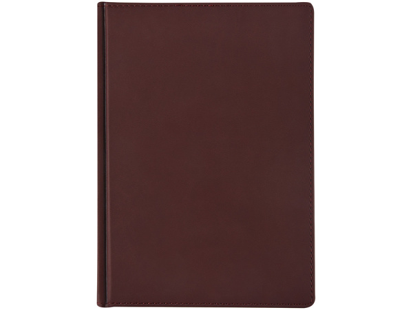 Ежедневник А5 датированный «Velvet» на 2026 год, Цвет бордовый