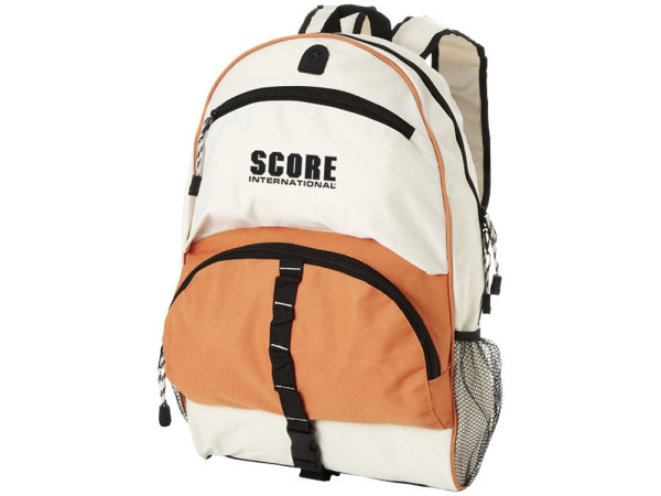 Рюкзак»Utah», Цвет оранжевый/кремовый