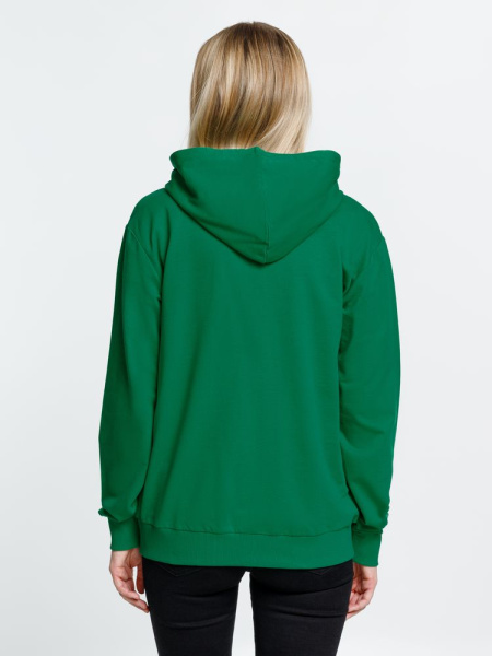 Толстовка на молнии с капюшоном Siverga, зеленая, XS–4XL