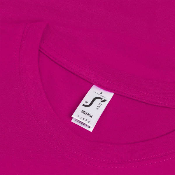 Футболка Imperial 190, ярко-розовая (фуксия), S–XXL