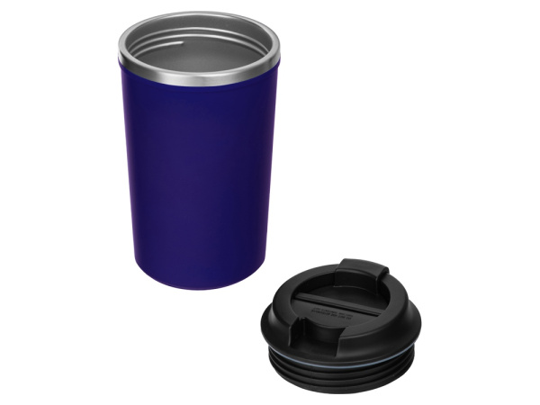 Герметичная термокружка на присоске «Kick», 350 мл, Цвет синий