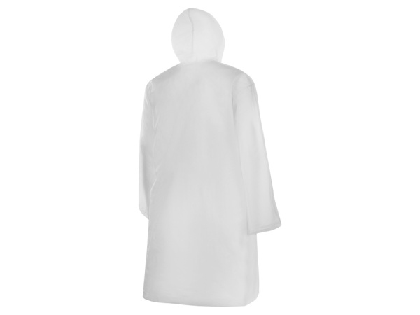 Дождевик «Hawaii light» c чехлом унисекс, Размер XL-2XL, Цвет белый