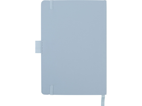 Блокнот А5 в гибкой обложке «Vision 2.0» soft-touch, Размер А5, Цвет голубой