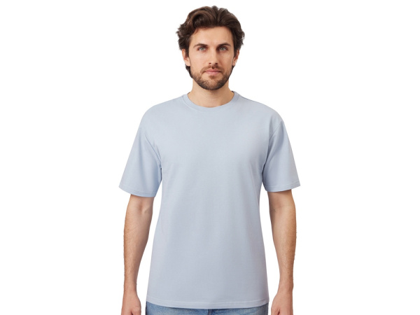 Футболка из френч терри «Warsaw», унисекс, Размер XS, Цвет небесно-голубой