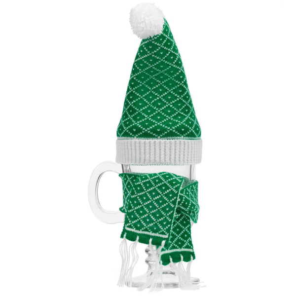 Шарфик на игрушку Dress Cup, зеленый, 39х4 см