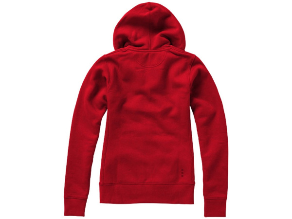 Толстовка «Arora» женская с капюшоном, Размер S, Цвет красный