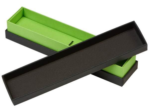 Ручка в футляре «Blooming Skate», Цвет зеленое яблоко