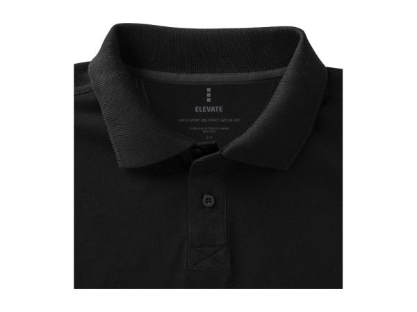 Рубашка поло "Calgary" мужская, Размер 2XL, Цвет черный