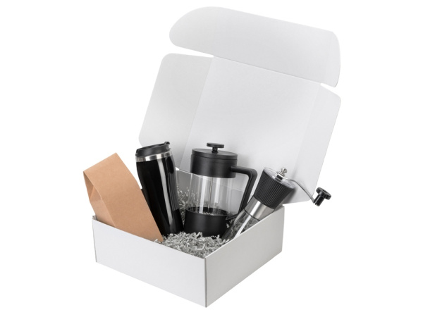 Подарочный набор «Бодрое утро» 2.0, Цвет черный