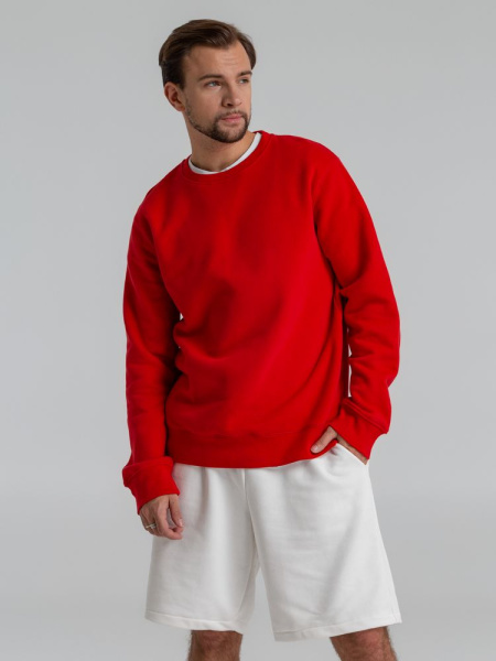 Свитшот унисекс King, красный, XS–4XL