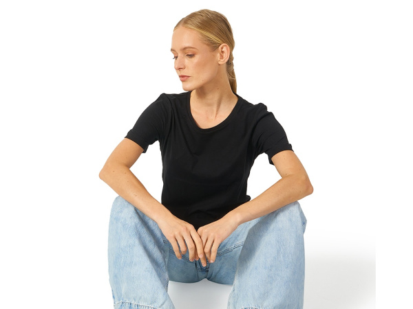 Футболка «Heavy Super Club 2.0» женская, Размер 2XL, Цвет черный