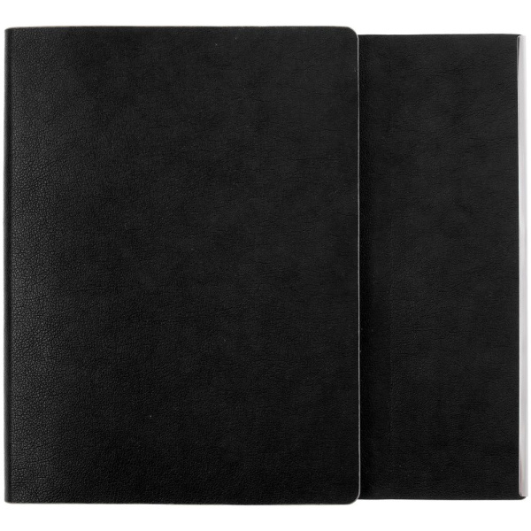 Ежедневник Petrus Flap, недатированный, черный, 21х15,5х1,5 см