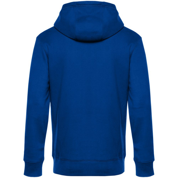 Толстовка с капюшоном унисекс King, ярко-синяя, XS–4XL