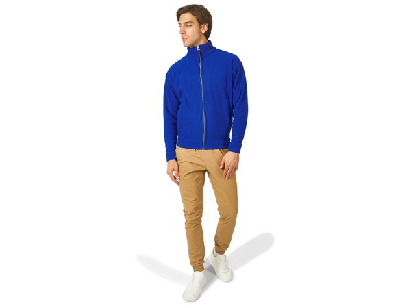 Куртка флисовая "Nashville" мужская, Размер S, Цвет синий классический/черный