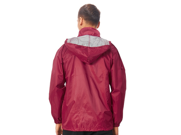 Ветровка "Miami" мужская, Размер XS, Цвет красный