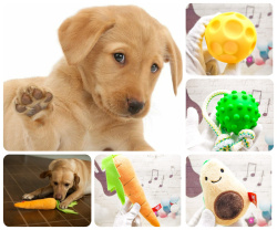 Набор игрушек для собак "Счастливый пёс" Fancy Pets, 4 в 1. SET1