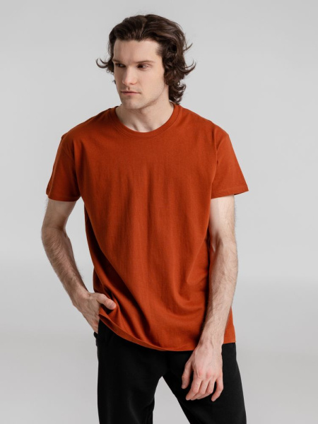 Футболка Imperial 190, коричневая (терракотовая), XS–XXL