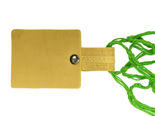 Авоська «Dream» из натурального хлопка, 15 л, Размер 15л, Цвет зеленое яблоко