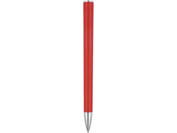 Ручка пластиковая шариковая «Атли», Цвет красный/серебристый