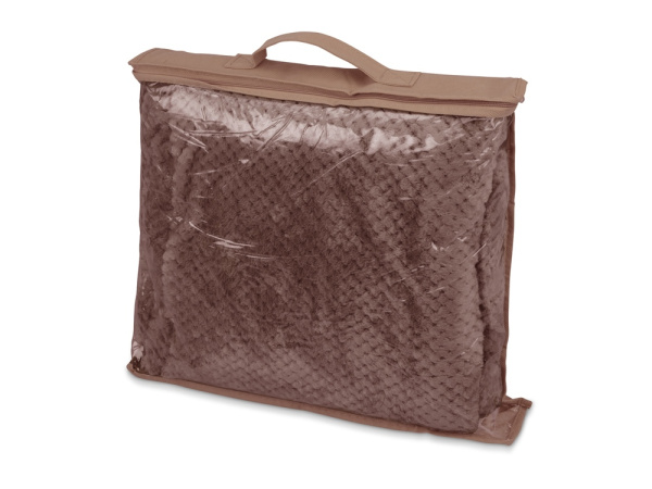 Плед «Фолд», Цвет шоколадный