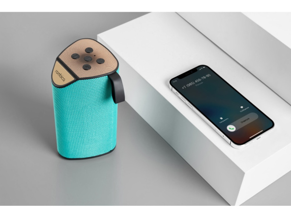 Портативная колонка «Mysound Tetria», Цвет зеленый