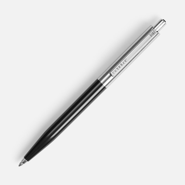 Ручка шариковая Senator Point Metal, ver.2, черная, 0,9х13,7 см
