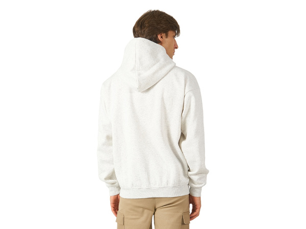 Толстовка с капюшоном оверсайз «Berlin» унисекс, Размер XL-2XL, Цвет белый меланж