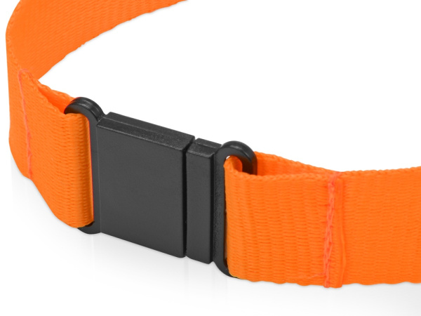 Ланьярд с карабином и замком безопасного разрыва, Цвет оранжевый