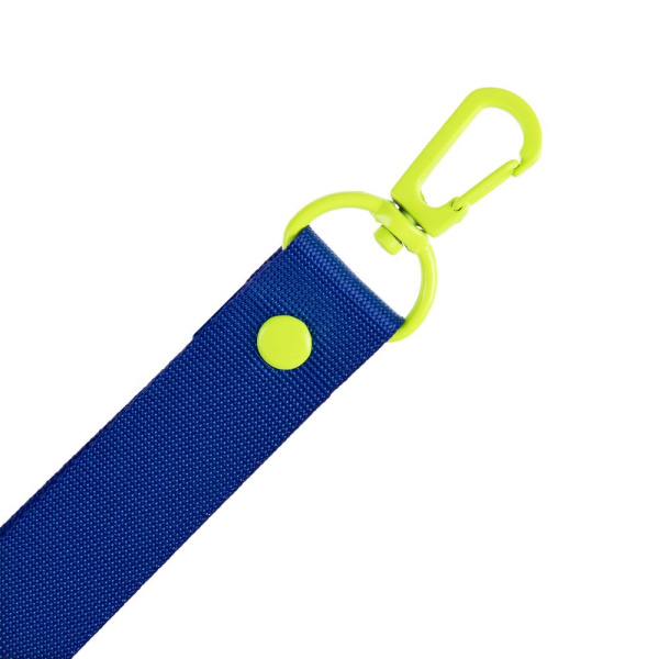 Застежка-карабин Snap Hook, M, желтый неон, 2,5х4 см
