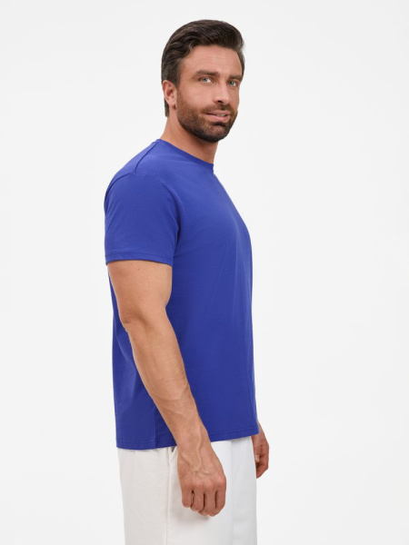 Футболка унисекс T-Bolka 200, ярко-синяя, S–4XL