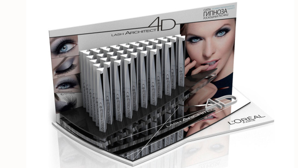 Черная тушь для ресниц L'oreal Lash Architect 4D, 11ml