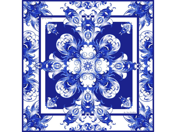 Подарочный набор «Гжель», Цвет синий