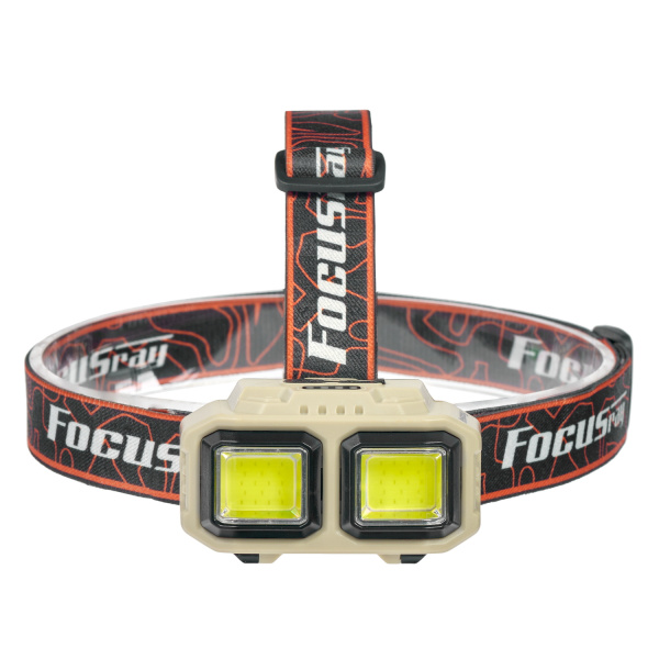 FOCUSray 1329 акку 18650 1200мАН 200 люмен,индикатор зарядки,USB кабель 1/160, шт