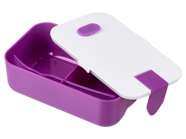 Ланч-бокс «Neo», Цвет фиолетовый/белый