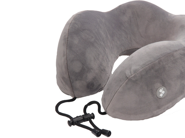 Подушка для путешествий с эффектом памяти «Bluewinder», Цвет серый