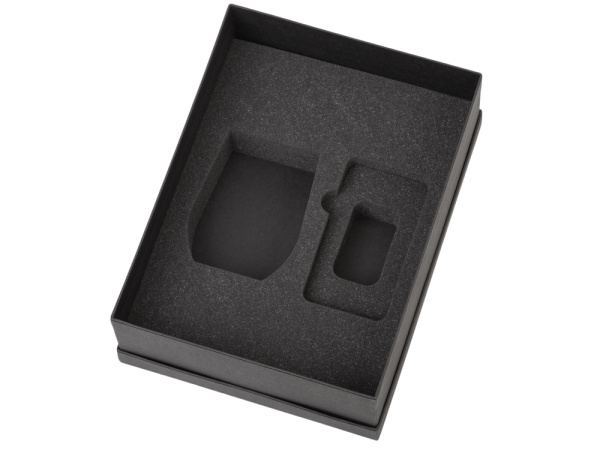 Подарочный набор «COLOR IT» с термокружкой и повербанком, Размер 10000 mAh, Цвет черный