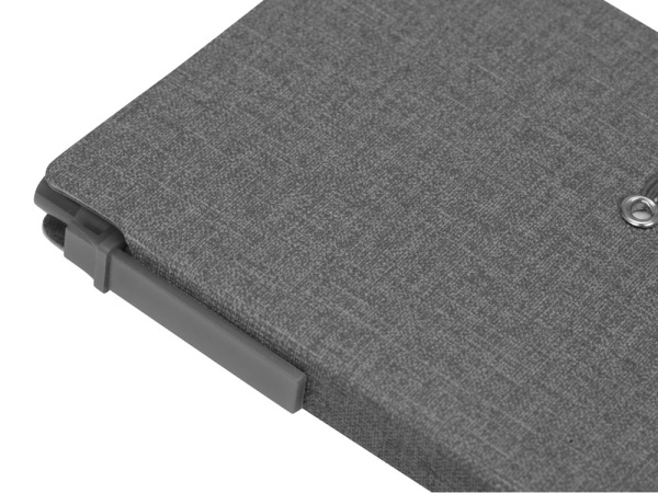 Блокнот А6 «Write and stick» с ручкой и набором стикеров, Цвет серый