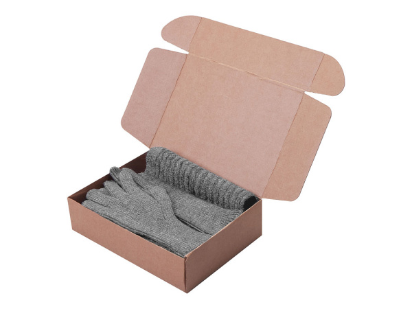 Подарочный набор  «Nordend», Цвет серый меланж