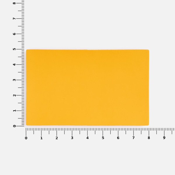 Лейбл Listra Soft Touch, XL, желтый, 5х8 см