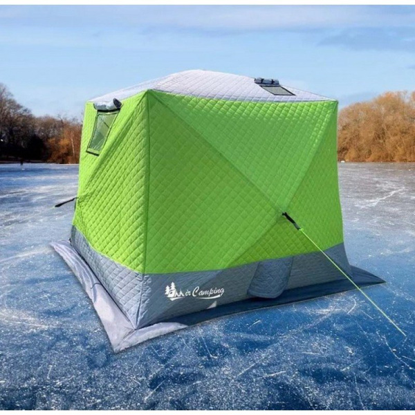 Палатка - куб трёхслойная 4х-местная / Зимняя палатка