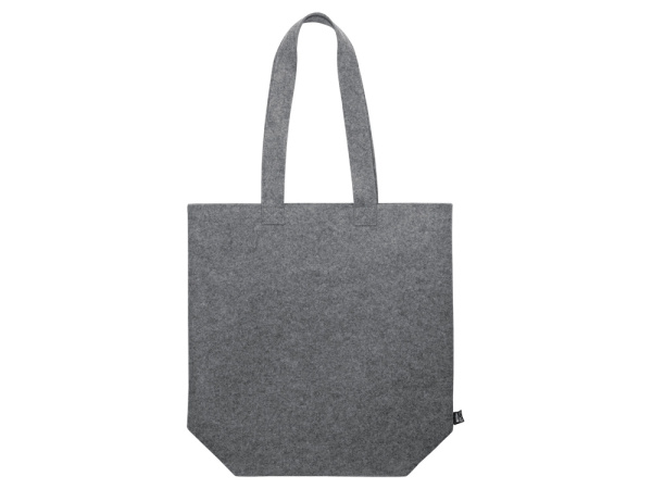 Сумка-шоппер «Betty» фетровая вертикальная, Цвет серый