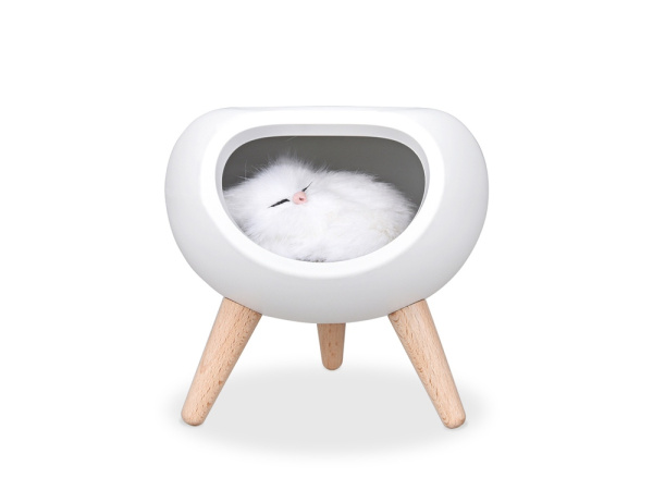 Ночник LED «Koko», Цвет белый, натуральный