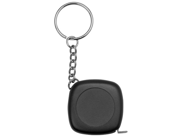 Брелок-рулетка «Block», 1м, Цвет черный