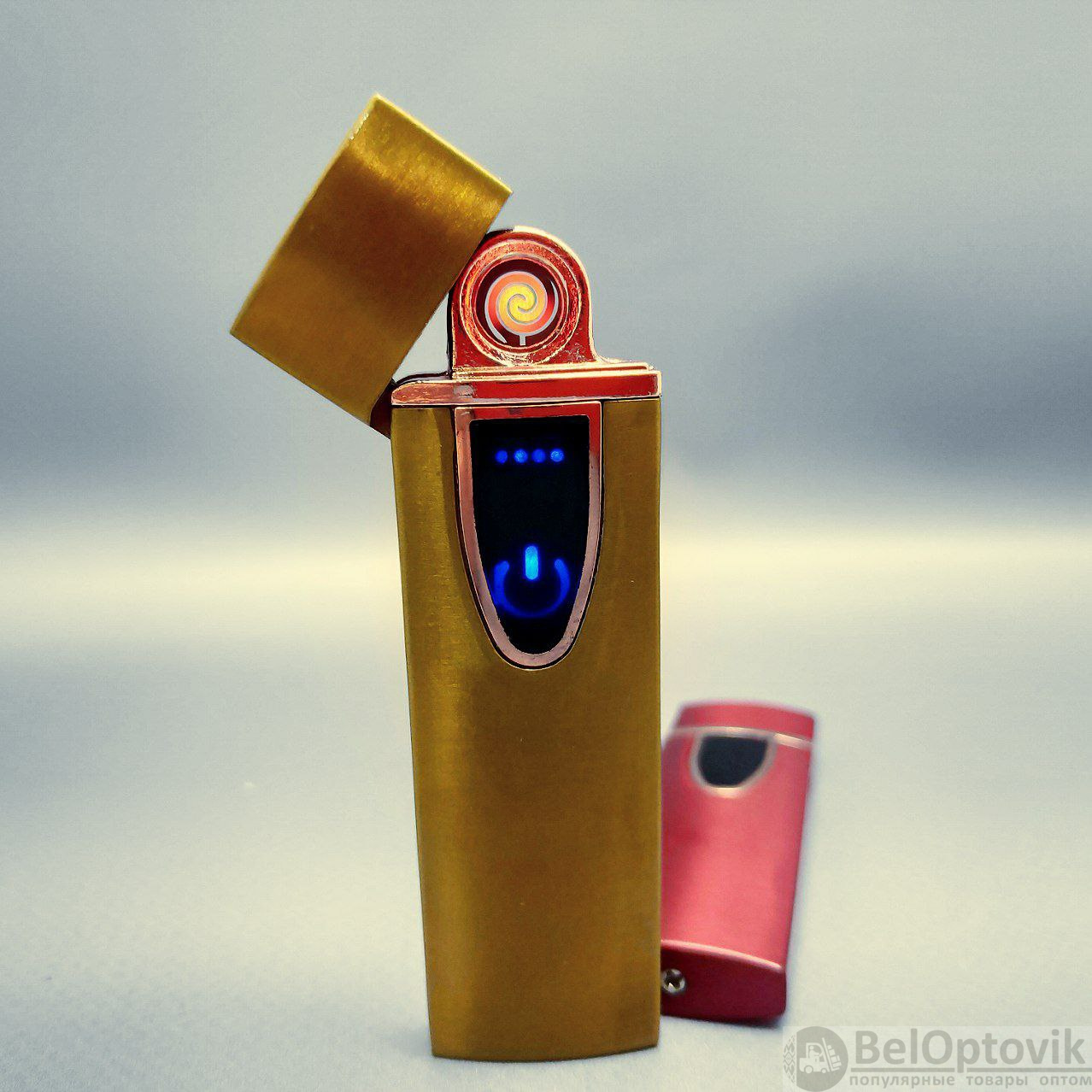 Электронная USB зажигалка LIGHTER Smoking Set (арт: za-12822) от 115 ₽  рублей оптом в Москве