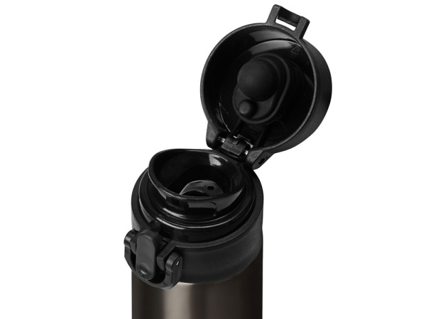 Вакуумная герметичная термокружка «Inter», Цвет темно-серый