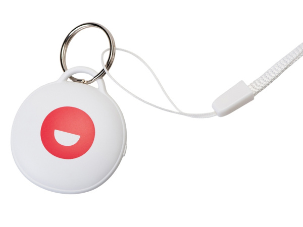 Поисковый трекер для устройств Apple «MVTAG» с тампопечатью, Цвет белый