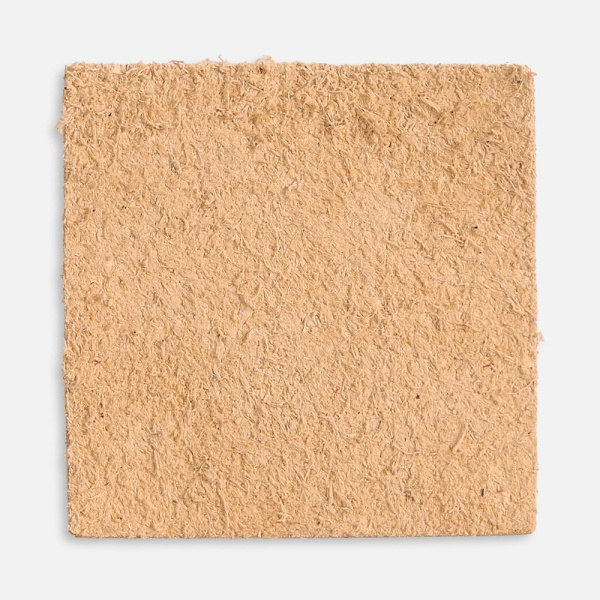 Лейбл кожаный Pasek, L, бежевый, 5х5 см