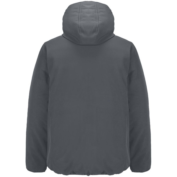 Куртка софтшелл с капюшоном мужская Falcon Men, темно-серая, S–4XL
