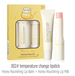 Набор для ухода за губами с экстрактом меда Honey Nourish Lip Balm & Lip-Fix Cream (бальзам + крем д