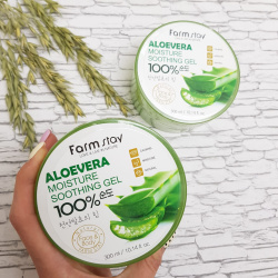 Многофункциональный гель для лица и тела с экстрактом алоэ FarmStay Moisture Soothing Gel Aloevera 1